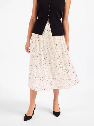 Letters Home Pleated Maxi Skirt