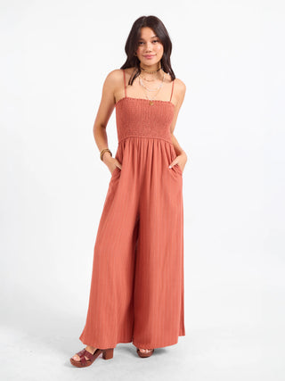 Sugarloaf Striped Jumpsuit