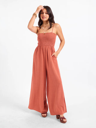 Sugarloaf Striped Jumpsuit