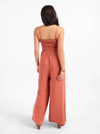Sugarloaf Striped Jumpsuit
