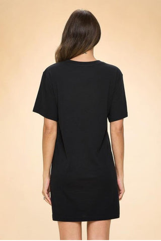 Toe Stitch T-shirt Dress