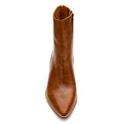 Matisse-Caty Ankle Booty-Caramel Leather