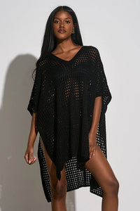 Elan- Cassia Coverup- Black