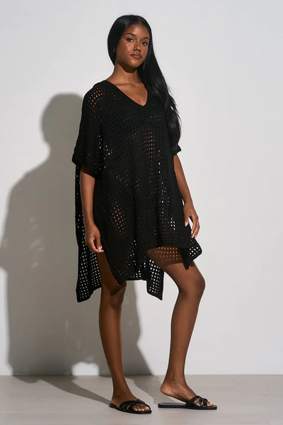 Elan- Cassia Coverup- Black