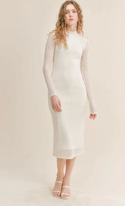 Bridgette Lace Midi Dress