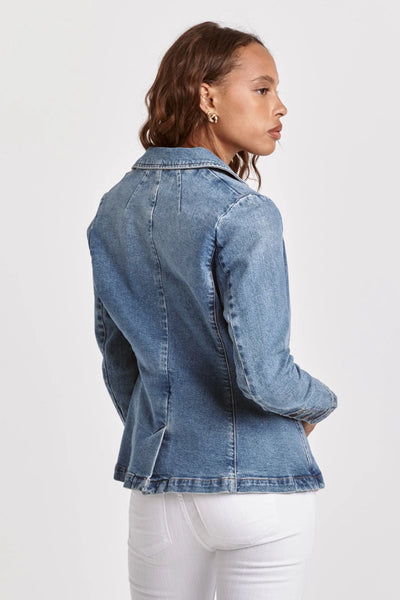 Dear John- Minah Denim Blazer- Santos