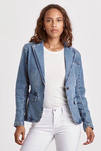 Dear John- Minah Denim Blazer- Santos