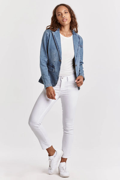 Dear John- Minah Denim Blazer- Santos