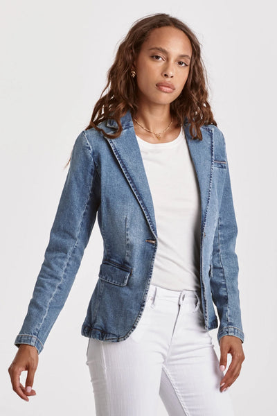 Dear John- Minah Denim Blazer- Santos