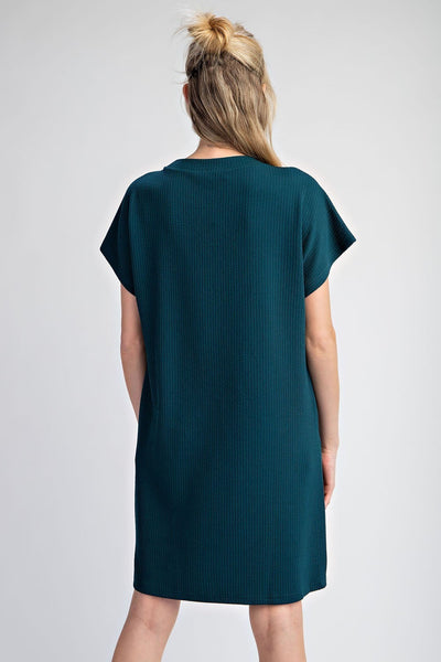 Lyla Textured Pocket Dress