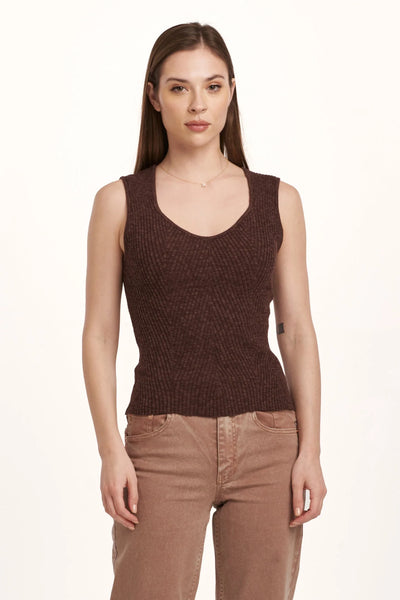 Dear John Neomi Decollete Neck Tank