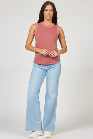 Zo Tank- Pigment Copper Rose