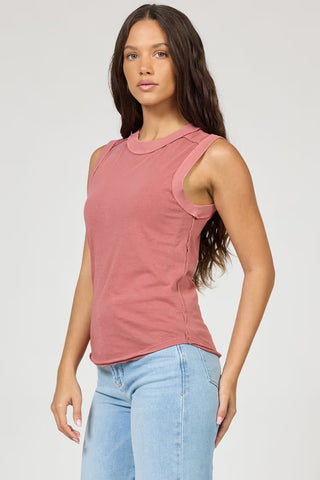 Zo Tank- Pigment Copper Rose