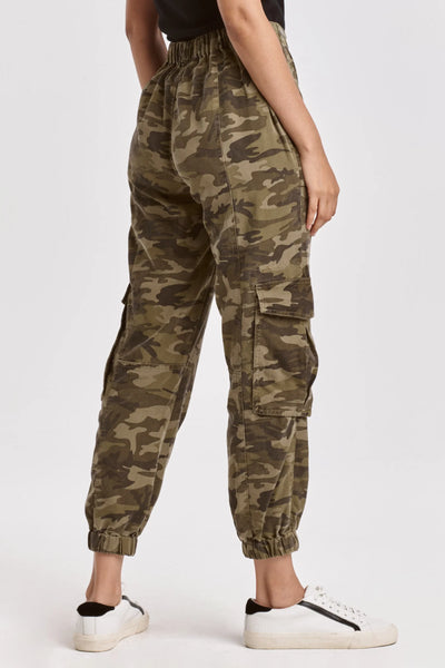 Dear John- Sandy Super High Rise Ankle Trouser- Hunter Camo