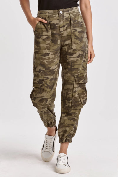 Dear John- Sandy Super High Rise Ankle Trouser- Hunter Camo