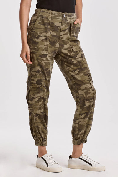 Dear John- Sandy Super High Rise Ankle Trouser- Hunter Camo