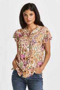 Dear John- Stephany Short Sleeve Boho Love