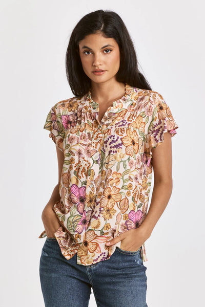 Dear John- Stephany Short Sleeve Boho Love