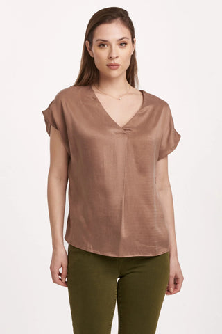 Dear John- Kristen V-Neck- Toasted