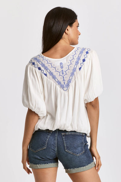 Dear John- Manera Embroidery Insert Top