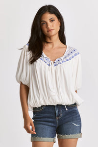 Dear John- Manera Embroidery Insert Top