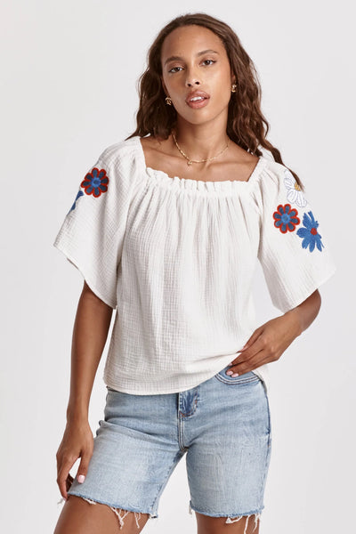 Dear John- Paulina Raglan Sleeve Top