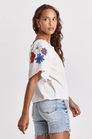 Dear John- Paulina Raglan Sleeve Top