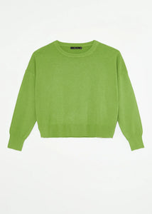 Deluc- Polly Sweater- Lime