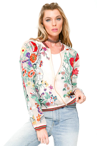 Aratta- Bellezza Embroidered Jacket