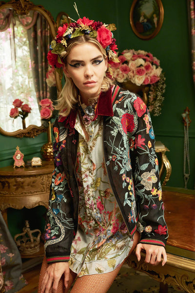 Aratta- Bellezza Embroidered Jacket