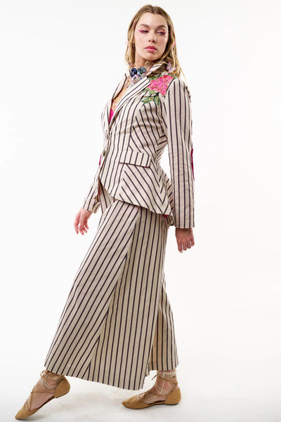 Aratta- Derby Princess Stripe Blazer