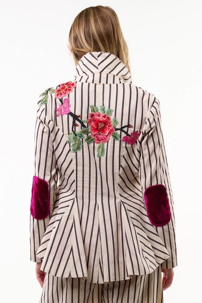 Aratta- Derby Princess Stripe Blazer