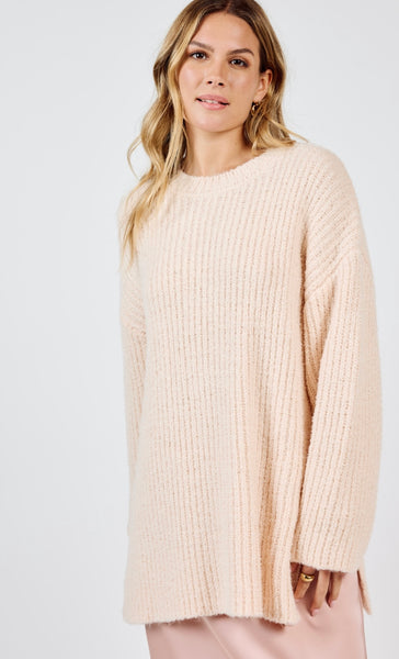 Your Needs Ribbed Knit Sweater