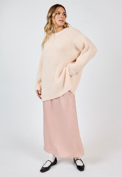 Your Needs Ribbed Knit Sweater