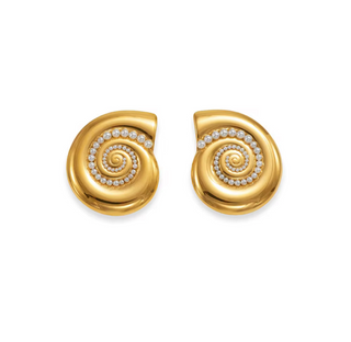 Marin Seashell Stud Earrings