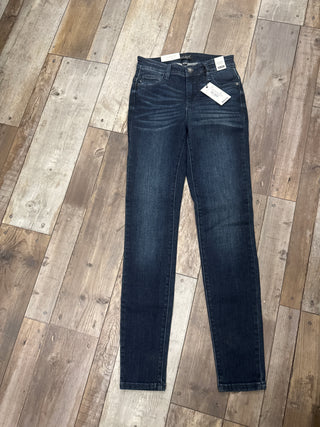 High Rise Super Dark Skinny