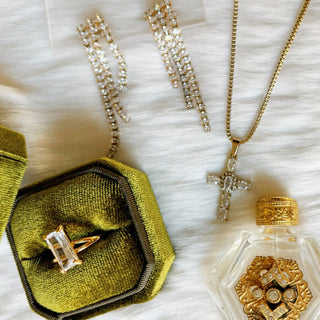 Crystal Cross Necklace