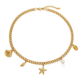 Ocean Floor Charm Necklace