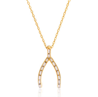 Wishbone Charm Necklace