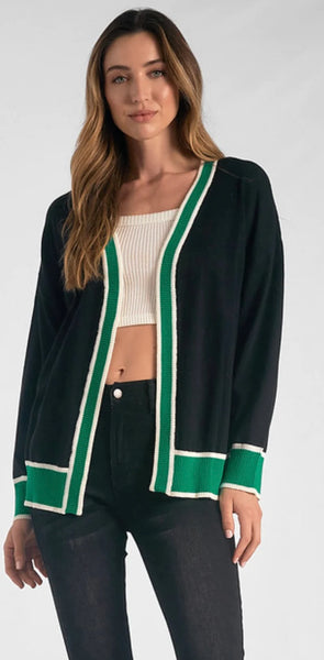 Elan Collegiate Style Cardigan