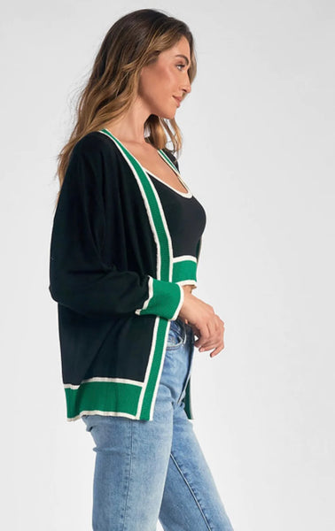 Elan Collegiate Style Cardigan