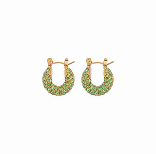 Margarita Crystal Hoops