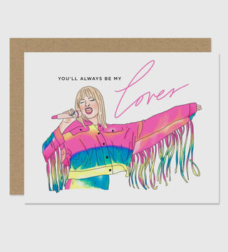 Taylor Swift Lover Greeting Card