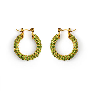 Margarita Crystal Hoops