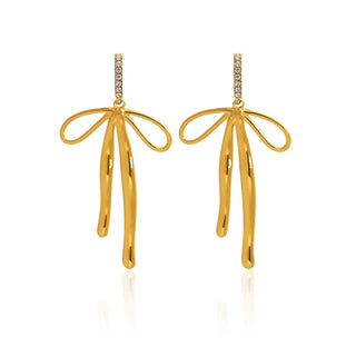Blaire Bow Drop Earrings