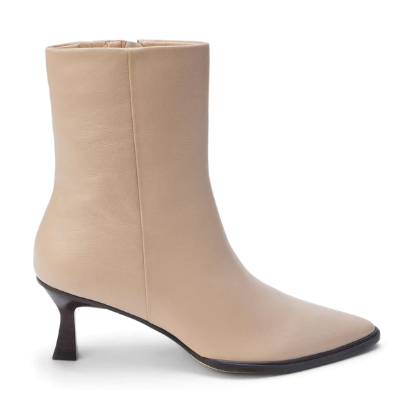 Matisse- Gabbie Ankle Boot- Beige Leather