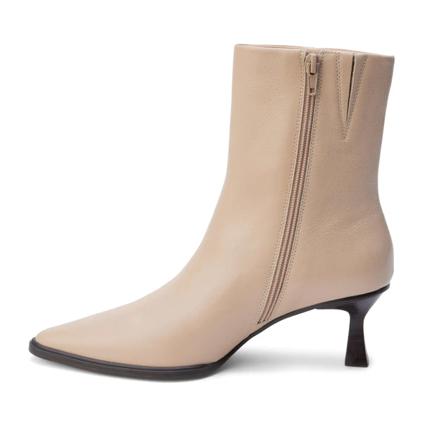 Matisse- Gabbie Ankle Boot- Beige Leather