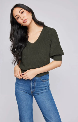 Gentle Fawn- Pheobe Pullover Sweater- Olive