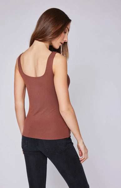 Gentle Fawn- Belize Tank (Cognac)