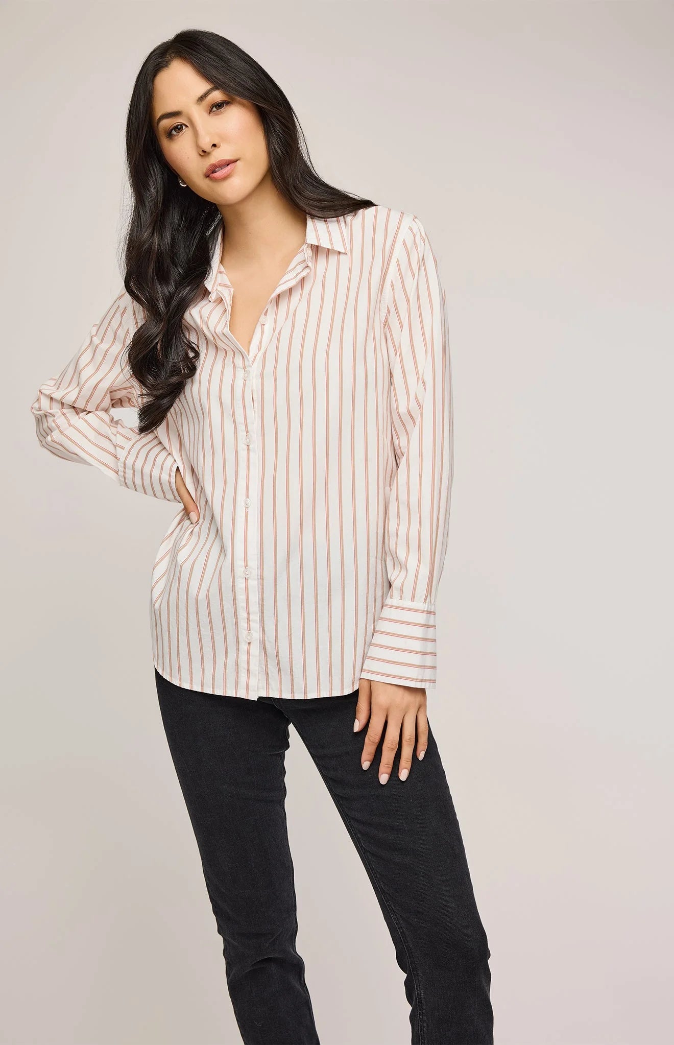 Gentle Fawn- Valencia Button Down